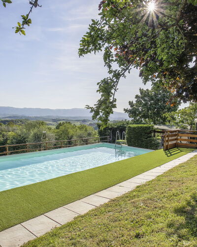 Castelfranco di Sopra 649: Piscine, Lot Terre, Jardin, Ombre, Loisir, Aménagement Paysager, Pelouse, Eco Hôtel, Arrière-Cour, Cour