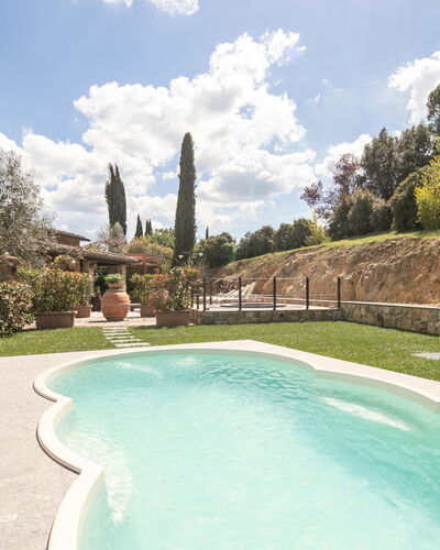 Valdambra Villa: Piscine, Recours, Thermes, Eco Hôtel, Biens, Hacienda, Jardin, Loisir, Arrière-Cour, Aménagement Paysager
