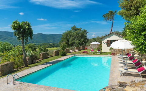 Villa Taragnano: L'Eau, Nuage, Plante, Bâtiment, Ciel, Propriété, Piscine, Arbre, La Nature, Bleu Azur
