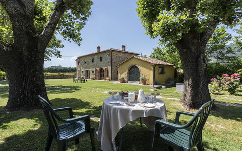Villa Chio: Plante, Table, Meubles, Propriété, Ciel, Fenêtre, Bâtiment, Chaise, Arbre, Ombre
