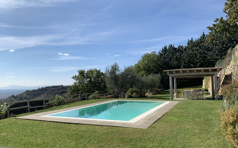 Villa Adelfa: L'Eau, Ciel, Propriété, Nuage, Plante, Paysage Naturel, Piscine, Rectangle, Plan D'Eau, Arbre