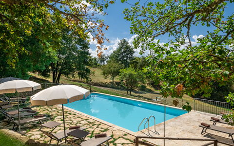 Villa Lucarella: Piscine, Mobilier De Jardin, Recours, Loisir, Jardin, Ombre, Eco Hôtel, Balancelle, Arrière-Cour, Biens