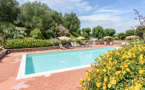 Villa Varna: L'Eau, Nuage, Ciel, Plante, Piscine, Fleur, Arbre, Plan D'Eau, Herbe, Loisir