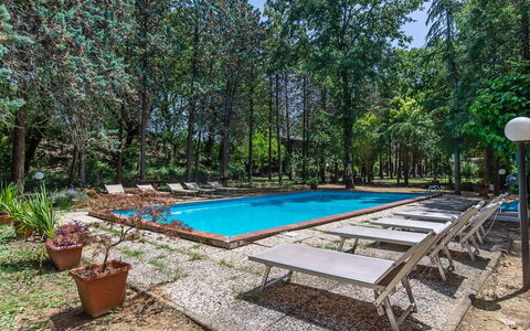 Villa Pania: Plante, L'Eau, Bleu Azur, Piscine, Pot De Fleur, Arbre, Mobilier De Jardin, Ombre, Table, Loisir