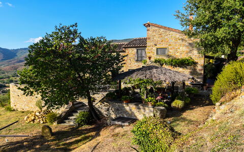 Casale Montanare: Plante, Propriété, Ciel, Communauté Des Plantes, Fenêtre, Bâtiment, Paysage Naturel, Lot Terre, Arbre, Maison