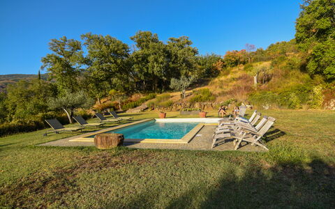 Casale Montanare: Plante, Ciel, Communauté Des Plantes, L'Eau, Paysage Naturel, Piscine, Mobilier De Jardin, Nuage, Lot Terre, Arbre