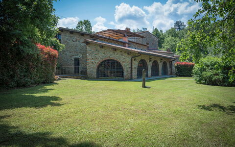 Mulino Al Suono - Badia Agnano, Toscana: Plante, Ciel, Nuage, Paysage Naturel, Fenêtre, Arbre, Bâtiment, Lot Terre, Prairie, Paysage