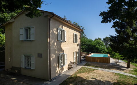 Casa Serra: Plante, Ciel, Bâtiment, Fenêtre, Arbre, Maison, Lot Terre, Chalet, Porte, Immobilier