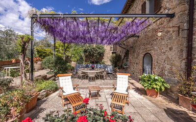Monticchiello Apartment With Garden, Wifi, Pienza,