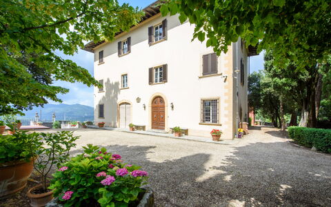 Villa Badiuzza: Plante, Fleur, Bâtiment, Propriété, Fenêtre, Ciel, Arbre, Pot De Fleur, Maison, Porte