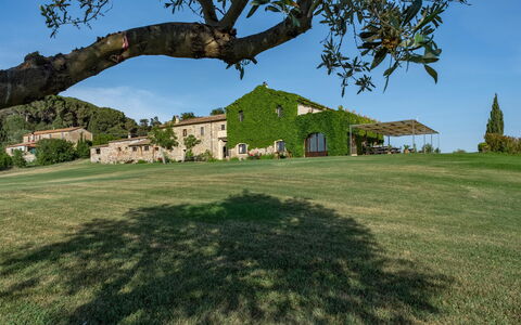 Villa Bagnoli: Ciel, Plante, Propriété, Arbre, Paysage Naturel, Feuille, Bâtiment, Lot Terre, Herbe, Végétation