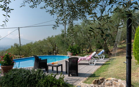 Casa Mimy: Plante, Ciel, L'Eau, Piscine, Ombre, Arbre, Mobilier De Jardin, Herbe, Loisir, Paysage