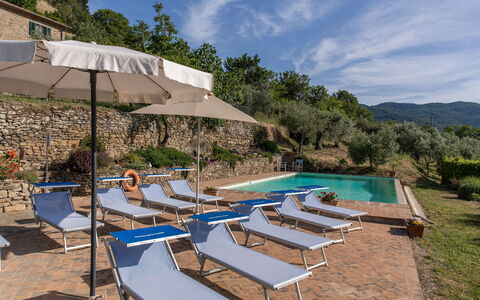 Casale Della Torre: Nuage, L'Eau, Plante, Ciel, Propriété, Meubles, Communauté Des Plantes, Parapluie, Piscine, Balancelle