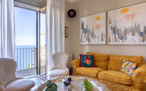 Sunset Sea View, Baratti, Populonia, Wifi, Ac: Meubles, Design Intérieur, Mur, Sol, Pièce, Canapé, Sol, Textile, Salon, Cadre