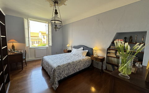 Piazza S. Romano: Meubles, Plante, Fenêtre, Confort, Table, Bâtiment, Bois, Design Intérieur, Plante D'Appartement, Ombre