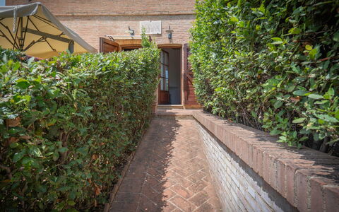 Torri 15 Holiday Home: Plante, Propriété, Fenêtre, Bâtiment, Lot Terre, Surface De La Route, Mur, Herbe, Brique, Immobilier