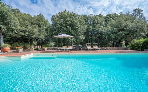 Santa Colomba House, Siena, Nature And Pool: Piscine, Recours, Eco Hôtel, Hacienda, Biens, Réflexion, Caractéristique De L'Eau, Aménagement Paysager, Villa, Miroir D'Eau