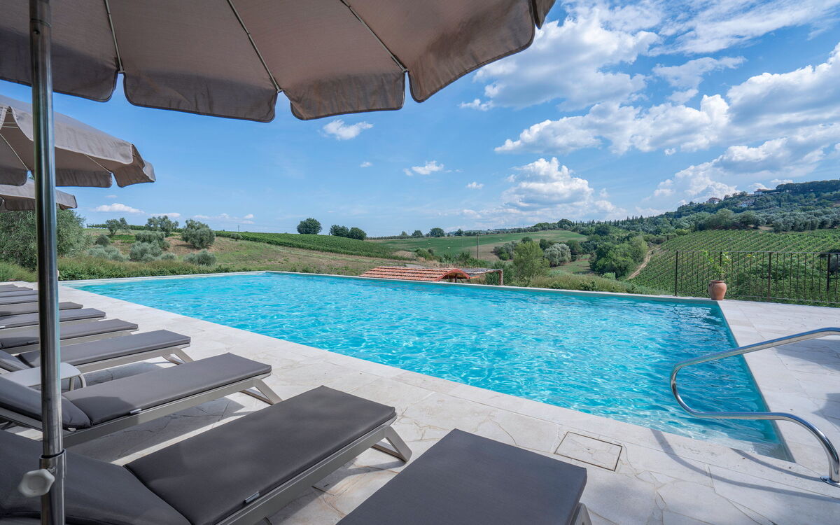 Correggiolo Spereto Apartment With Pool, Montaione