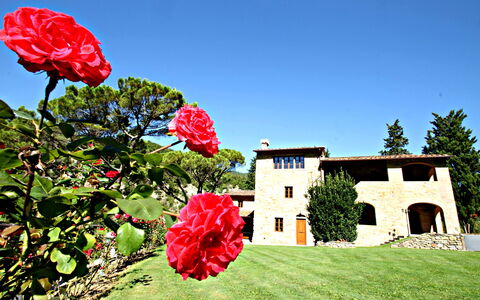 Residence Marino: Fleur, Rouge, Plante, Pétale, Ciel, Printemps, Maison, Été, Paysage