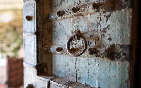 La Casa Sul Forte: Bois, Porte, Fenêtre, L'Eau, Brique, Gaz, Brickwork, Métal