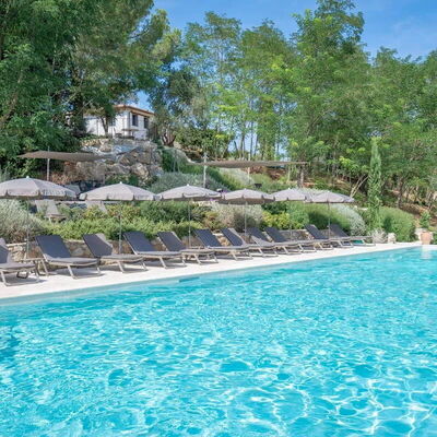 Melaiolo Modern Apartment With Pool, Montaione, To: L'Eau, Plante, Ressources En Eau, Propriété, Ciel, La Nature, Bleu Azur, Piscine, Arbre, Paysage Naturel