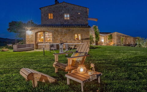 Prugnolo: Herbe, Maison, Chalet, Domicile, Zone Rurale, Paysage, Ferme, Lot Terre, Biens, Toit