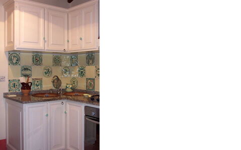 Borgo di Fighine: Design Intérieur, Sol, Cuisine, Cabinetry, Sol, Pièce, Comptoir, Principaux Appliance, Peindre, Tuile