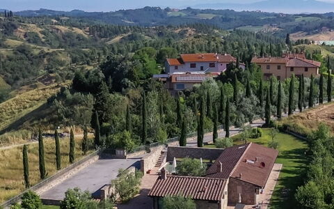 Villa la Tabaccaia: Paysage, Lot Terre, Zone Rurale, Chaparral, Station De Montagne, Biens, Village, Plantation, Formations Arbustives