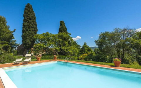 Podere Contignano: Jardin, Piscine, Hacienda, Biens, Aménagement Paysager, Eco Hôtel, Villa, Ferme, À Feuilles Persistantes