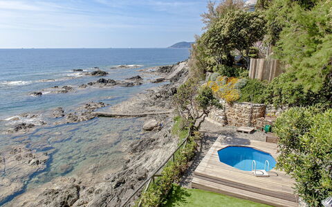 Vistamare: Bleu, L'Eau, Plan D'Eau, Côte, Cotiers Et Relief Océaniques, Roche, Mer, Rive, Océan, Baie