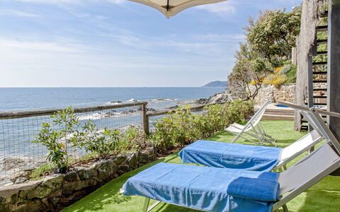 Vistamare: Bleu, Mobilier De Jardin, Meubles, Mer, Cotiers Et Relief Océaniques, Recours, Chaise, Côte, Océan, Loisir