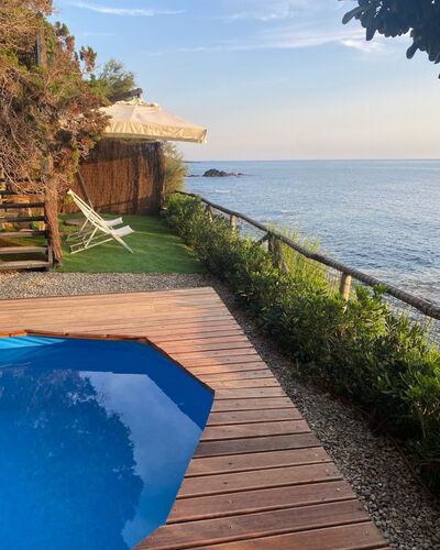 Vistamare: Bleu, L'Eau, Bois, Mer, Cotiers Et Relief Océaniques, Océan, Côte, Recours, Piscine, Eco Hôtel