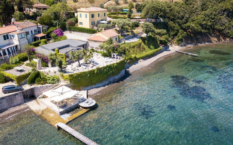 Terrazza Dell'Elba: Zone Résidentielle, Côte, Cotiers Et Relief Océaniques, Domicile, Recours, Chalet, Biens, Rive, Mer, Lac