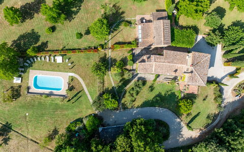 Montaione Country House Amarrante, Pool, Ac: Zone Résidentielle, Maison, Paysage, Biens, Zone Rurale, Chalet, Piscine, Pelouse, Ferme, Jardin