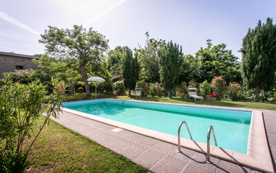 Villa Gelsi: Piscine, Jardin, Recours, Arrière-Cour, Aménagement Paysager, Biens, Ombre, Hacienda, Eco Hôtel, Cour