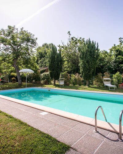 Villa Gelsi: Piscine, Jardin, Recours, Arrière-Cour, Aménagement Paysager, Biens, Ombre, Hacienda, Eco Hôtel, Cour