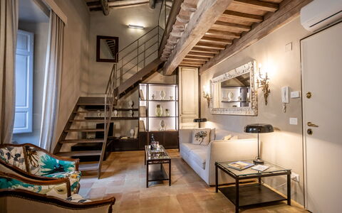 Stylish Apartment: Meubles, Design Intérieur, Mur, Sol, Sol, Plafond, Pièce, Éclairage, Domicile, Salon