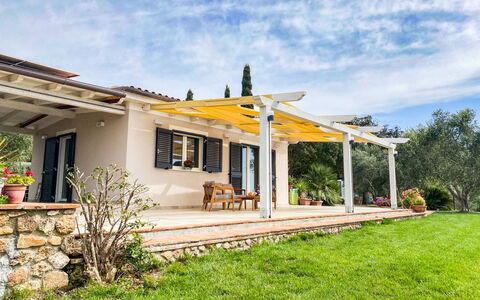 Il Tramonto: Toit, Domicile, Chalet, Ombre, Biens, Store, Porche, Structure En Plein Air, Villa, Eco Hôtel