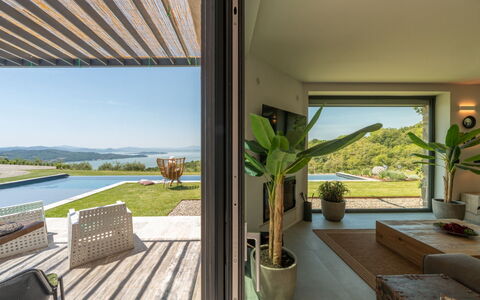 Villa Feronia: Domicile, Eco Hôtel, Biens, Ombre, Balcon, Aménagement Paysager, Plate-Forme, Dur, Patio, Villa