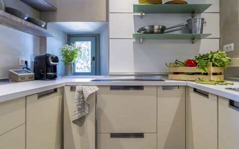 Villa Cotogna: Appareil De Cuisine, Cuisine, Comptoir, Cabinetry, Principaux Appliance, Design Intérieur, Meubles, Électroménager, Sol, Domicile