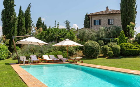 Podere i Poggi: Piscine, Jardin, Biens, Recours, Aménagement Paysager, Villa, Hacienda, Cour, Eco Hôtel, Ferme