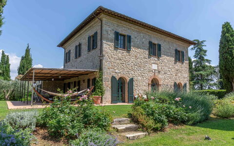 Podere i Poggi: Arbuste, Domicile, Maison, Jardin, Toit, Biens, Ferme, Porte, Chalet