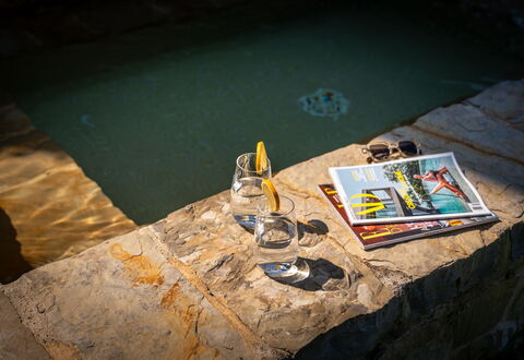 Town House Garden: Dalle, Piscine, Caractéristique De L'Eau