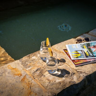 Town House Garden: Dalle, Piscine, Caractéristique De L'Eau