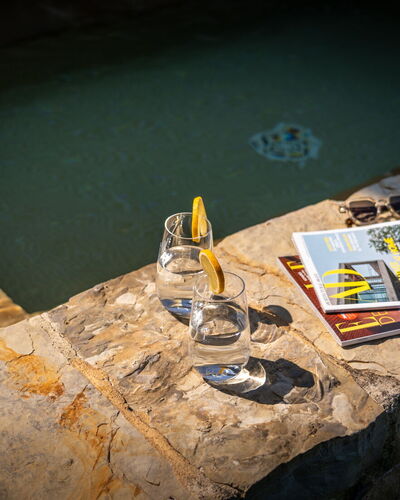 Town House Garden: Dalle, Piscine, Caractéristique De L'Eau