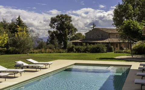 Podere Bella Vista: Piscine, Biens, Jardin, Recours, Mobilier De Jardin, Ferme, Aménagement Paysager, Villa, Hacienda, Arrière-Cour