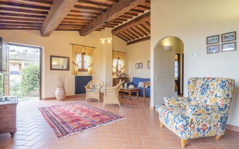 Casa Viola Pool, Wifi, Montaione: Meubles, Mur, Sol, Design Intérieur, Sol, Plafond, Domicile, Éclairage, Pièce, Salon