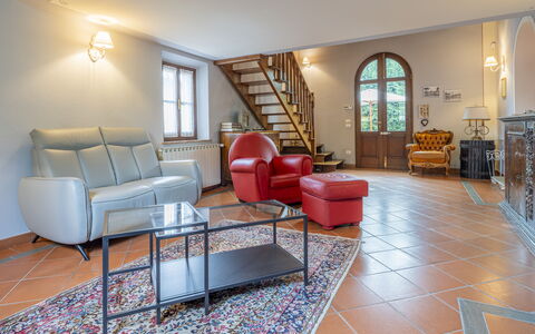 Casa Michela Casalguidi, Garden, Wifi: Design Intérieur, Sol, Meubles, Plafond, Sol, Pièce, Canapé, Éclairage, Salon, Domicile