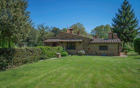 Grace Home, Pool, Wifi, Gambassi Terme: Arbre, Herbe, Maison, Domicile, Arbuste, Zone Résidentielle, Chalet, Ferme, Lot Terre