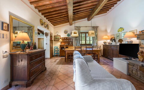 Grace Home, Pool, Wifi, Gambassi Terme: Meubles, Domicile, Maison, Table, Chaise, Porte, Plante D'Appartement, Table Cuisine Et Salle A Manger, Salon